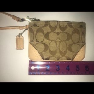 Coach wristlet